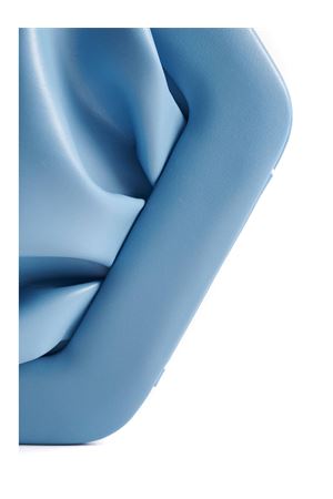 Bios medium Light Blue Vegan clutch bag THE MOIRE' | 261WTMBM0OOVF4123A